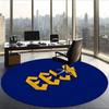 Parramatta Eels (1) Round Office Rug Decorative Floor Rug for Office Bedroom Living Room and Home Space