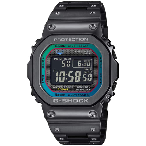 

Casio G-Shock Bluetooth-Equipped Full Metal Radio-Controlled Solar Watch GMW-B5000BPC-1JF Men s Black