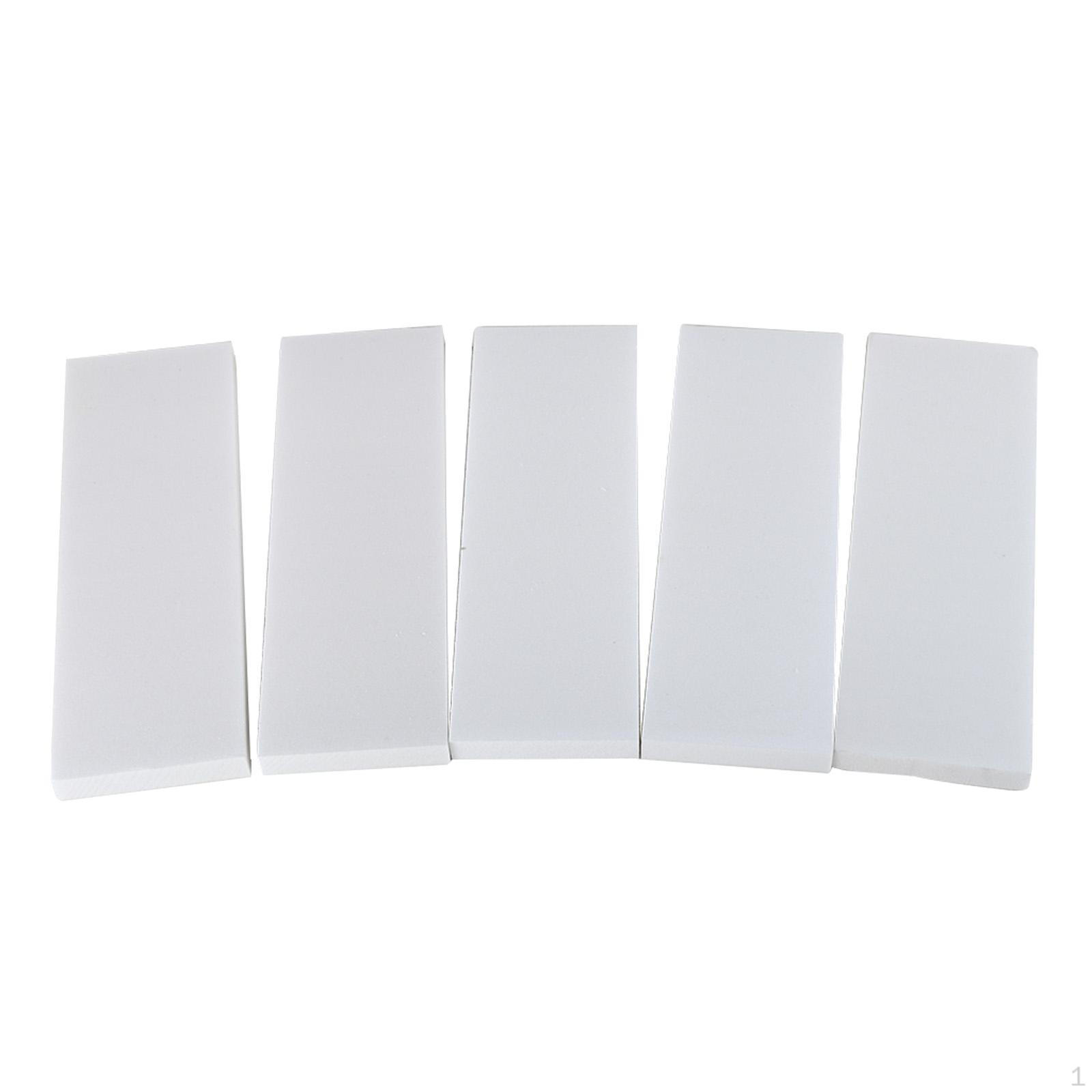 5 Pack Polystyrene Sheet Diorama Base Building Tiles for dollhouse, Crafting, Modeling Projects 295x100x20mm