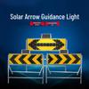 Solar LED Directional Guide Sign - Yellow Flashing