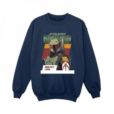 Boys The Mandalorian Boba Fett Lives Sweatshirt