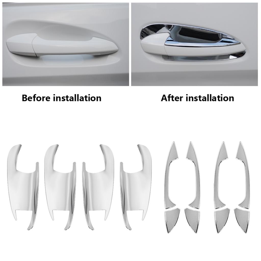 Außentürgriff & Türschalenrahmen Abdeckung Zierleiste für Mercedes Benz A B C E Klasse 08-14