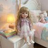 NPK 22" Light Purple Shawl Long-Sleeved Betty Reborn Doll - Perfect Holiday Gift for Kids