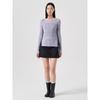 8SECONDS See-Through Long-Sleeve Knit Lavender