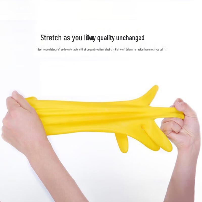 Thickened Waterproof Rubber Gloves