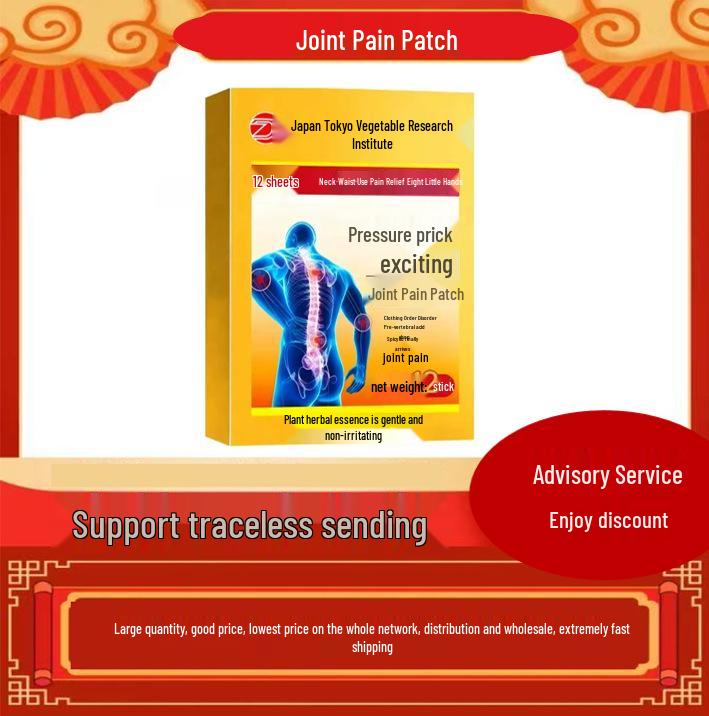 Tokyo Pharma Joint Pain Relief Patch for Neck, Shoulder, Waist & Leg