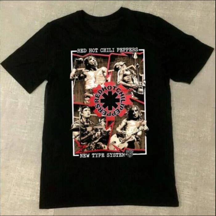 Men s and Women s T-shirts 90s Red Hot Chili Peppers T-Shirt, Style XS