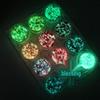 Luminous Iridescent Nail Art Glitter Set - 12 Gradient Colors