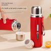 316 Stainless Steel Car-Mounted Large-Capacity Insulated Cup, New Tea-Water Separation Tea Brewing Cup, High-Value Pop-Up Lid Cup