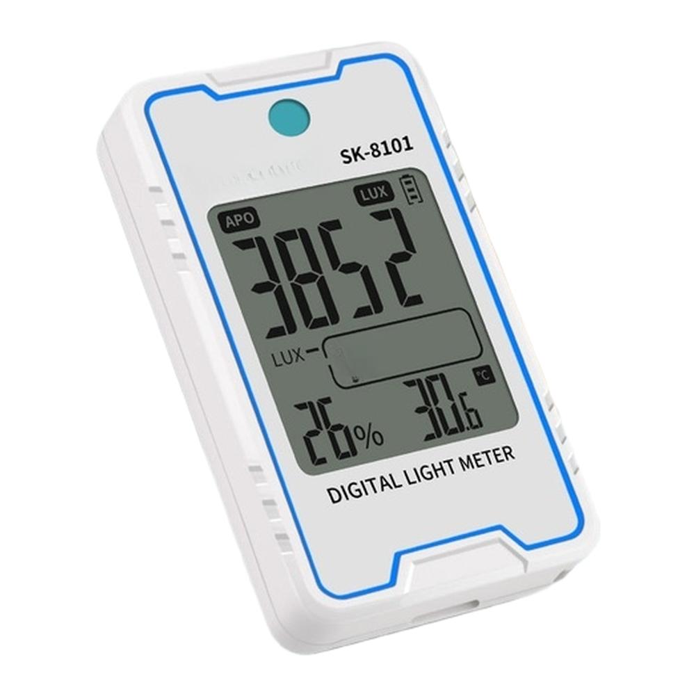 Light Intensity Meter for Stroboscopic Testing Applications 0.1-999900 Lux Flicker 0-99 Percent 10Hz-10kHz Ambient Monitoring