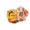 Cute Festival Lantern Material Pack Cartoon Hanging Rabbit Lamps  Women Children