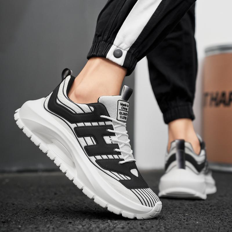 Men's Sports Shoes Low-top Ultra-lightweight Trendy Casual Breathable Running Shoes