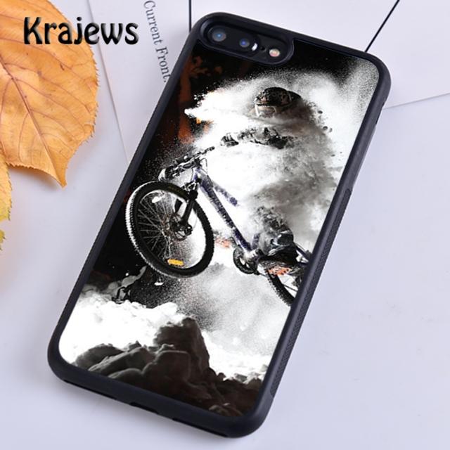 Fahrrad Mountainbike Fahrrad Kunst Handyhülle Abdeckung Für iPhone 17 Air 16 15 14 plus 12 13 pro max Fundas
