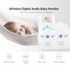 Digital Kids Monitor with Night Light Lullaby 2 Way Talk 2.4GHz Wireless Transmission Sound Kids Monitor 100‑240V EU Plug
