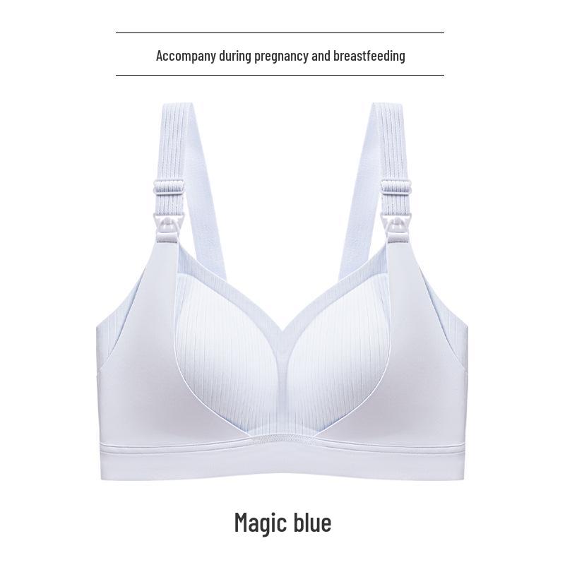 

Бесшовный бюстгальтер для кормления большого размера с косточками для уменьшения объема груди 36/80 CDEF (suggested 115-130 jin)