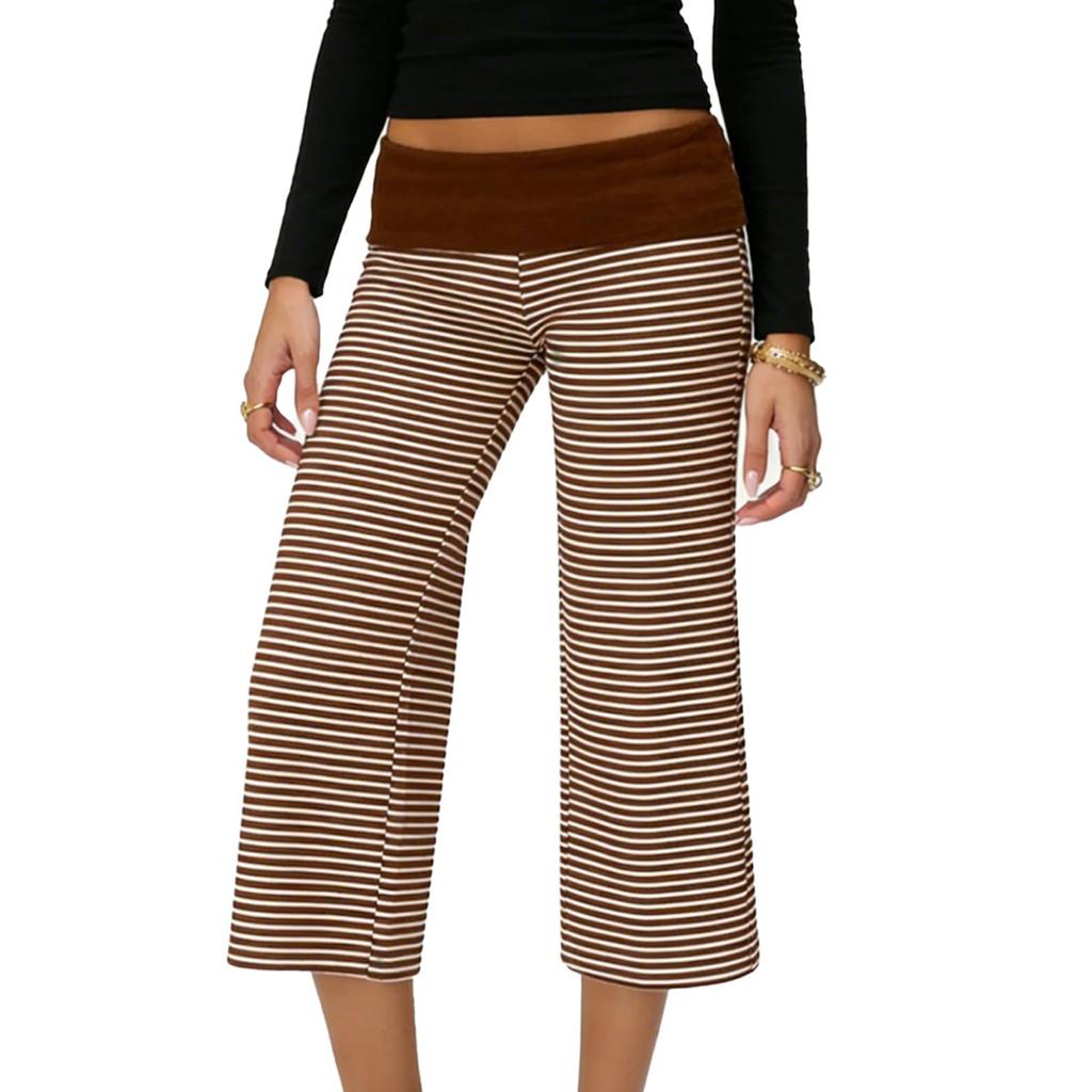 Ladies' Color Casual Pants, Fashionable And Trendy Five Quarter Shorts