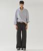 Deoseutoli [Fleece-Lined] Shane'S Line Track Pants (Black)