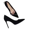 Korean Style Black Stiletto Heels: Versatile Pointed Toe for Formal Spring & Autumn Wear