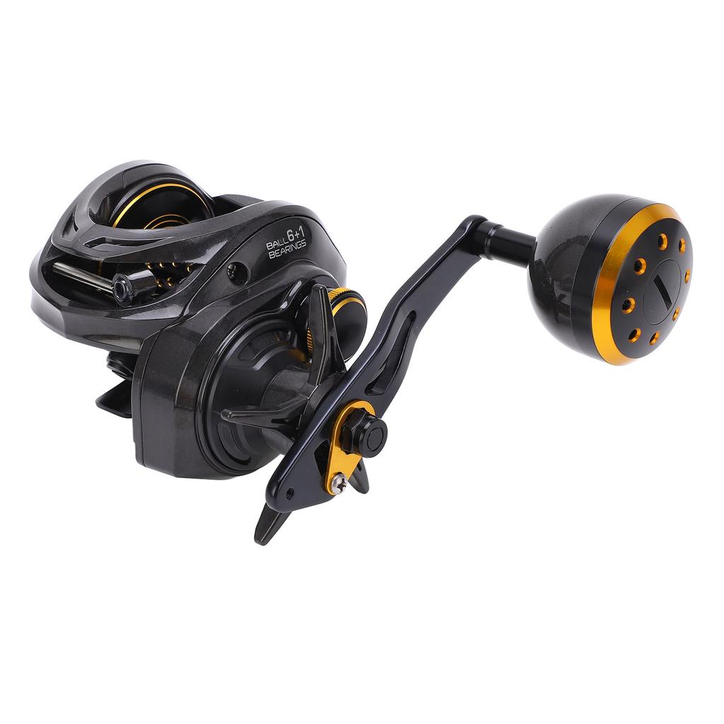 BW300 Baitcastingový naviják 16 kg Velká brzdná síla Systém magnetické brzdy z uhlíkových vláken Rybářský naviják BW300 Levá ruka