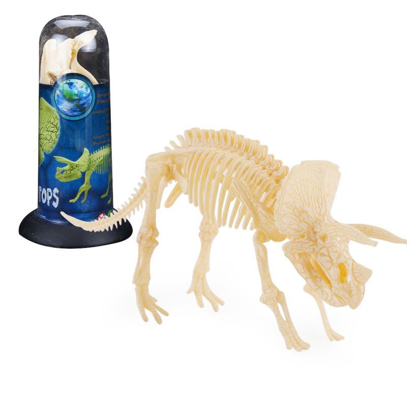 Realistic Archaeological Dinosaur Skeleton Model Diy Assembly Kit For Kids Toys