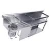 Wall Mounted Spice Rack Grey Aluminium Alloy Utensil Spice Storage Rack for Kitchen
