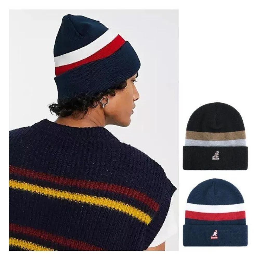KANGOL Dual Stripe Beanie K4261SP BLACK Freesize