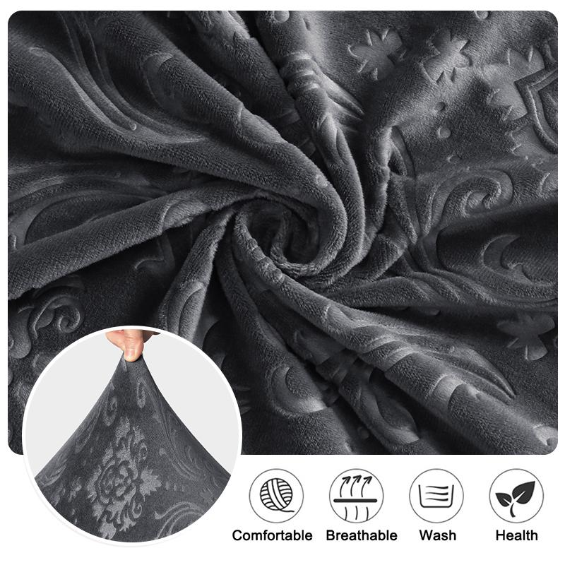 Neu Samt Jacquard Xl Stuhl Abdeckung Spandex Lange Zurück Stuhl Abdeckungen Für Weihnachten Hochzeit Bankett Restaurant Hotel