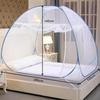 Mosquito Net for Double Bed | King Size Foldable Machardani | 6.5 X 6.5 Feet Polyester 30GSM Strong Net