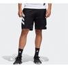 Adidas Basketball Shorts Men's Black Moderate Straight Fit Pants DX6656