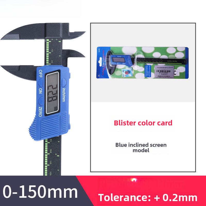 SYNTEK Mini Electronic Digital Vernier Caliper 0-150mm, All-Plastic Blister Pack