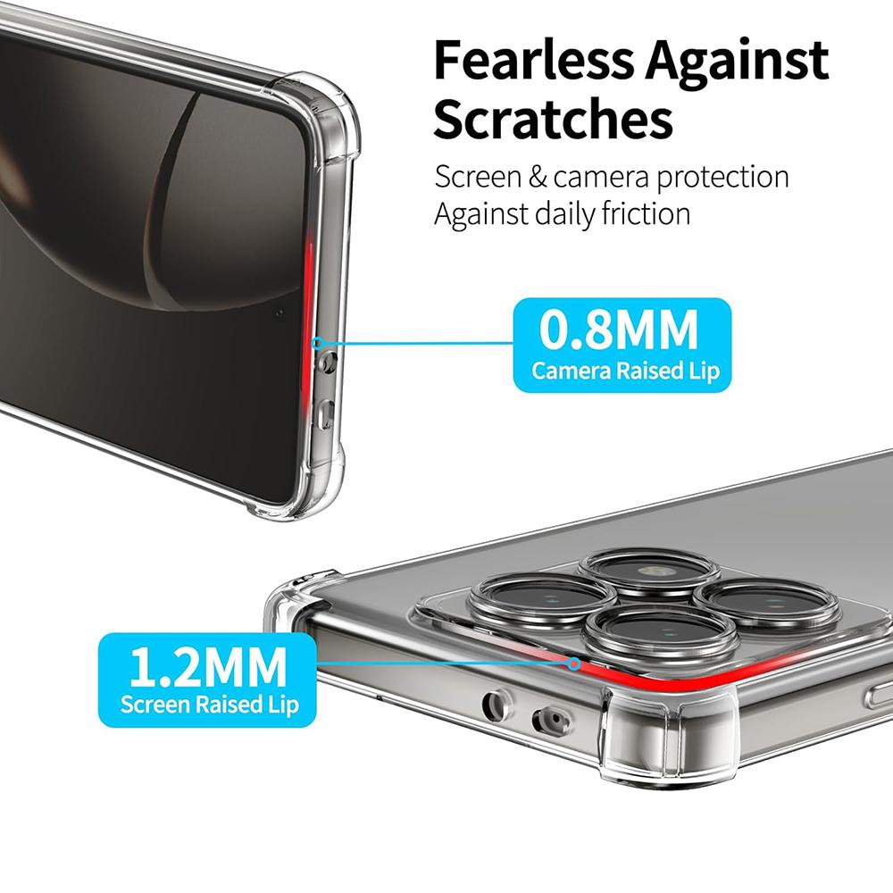 Průhledný nárazuvzdorný silikonový měkký obal pro Xiaomi 12 12X 12T 13 Lite 13T Mi 14 14T Pro MI 15 Pro Průhledný ultratenký zadní kryt