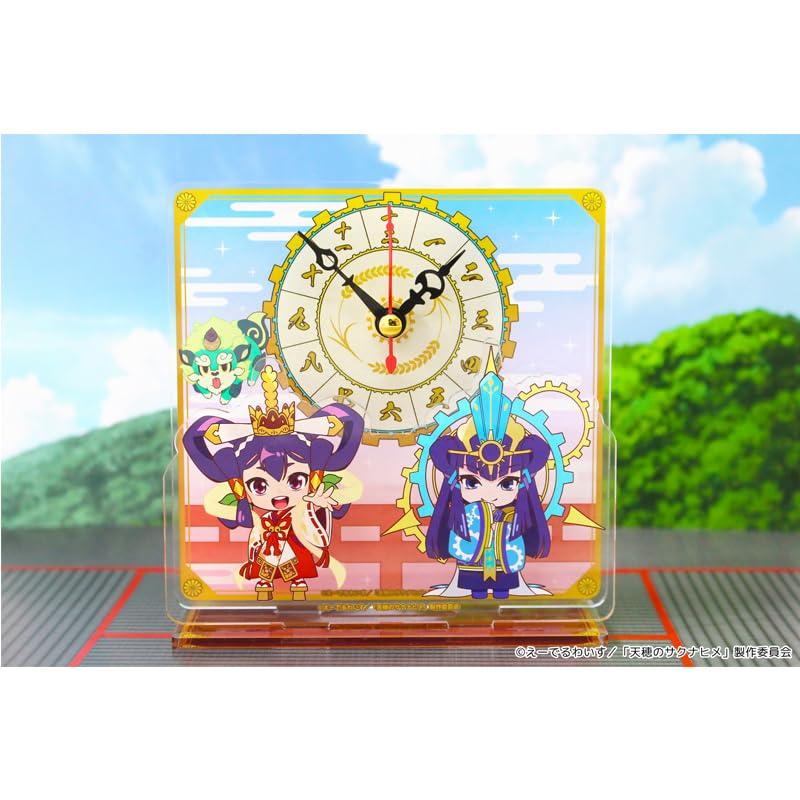 Of Rice and Ruin Petitchoco Mini Acrylic Table Clock Sakuna