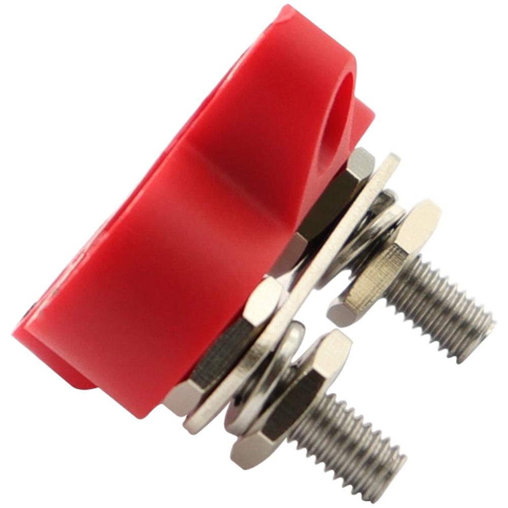 

M6 M8 Power Terminal Block 48V DC Marine Battery Connector With Copper Studs For RV Boat Solar Wiring System