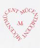 MUCENT Heart Lettering Long Sleeve (2 Colors, Unisex)