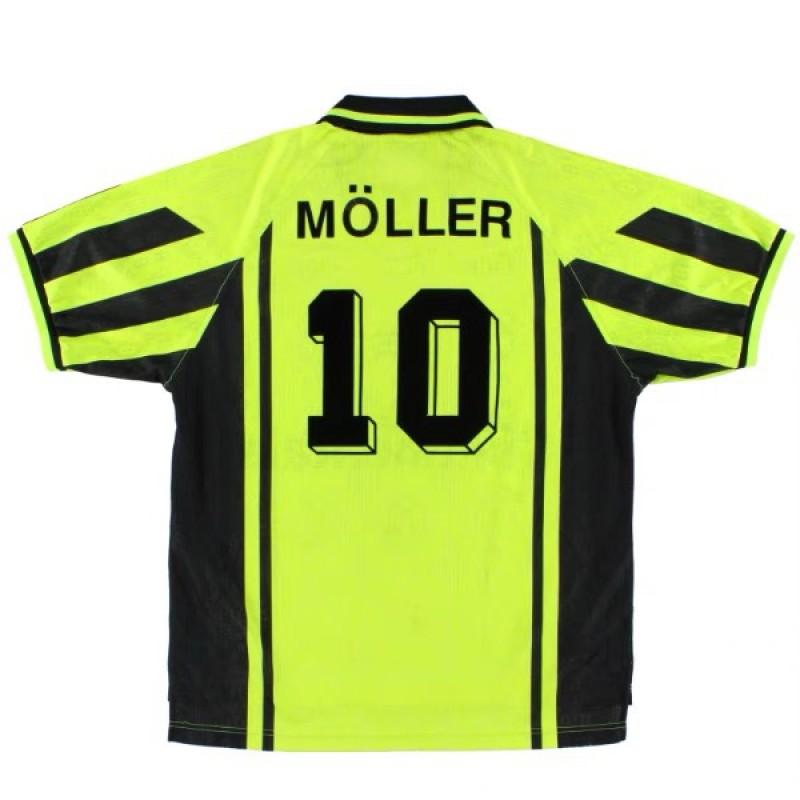 Retro Fußballtrikot Herren Damen Erwachsene Fußballhemd Vintage Dortmund BVB Klassische Trikots Riedle Muller Sammer Haaland