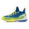 Li-Ning Cool Shark Breathable Cushioning Badminton Shoes Unisex Shoes Blue Green AYZP005-2