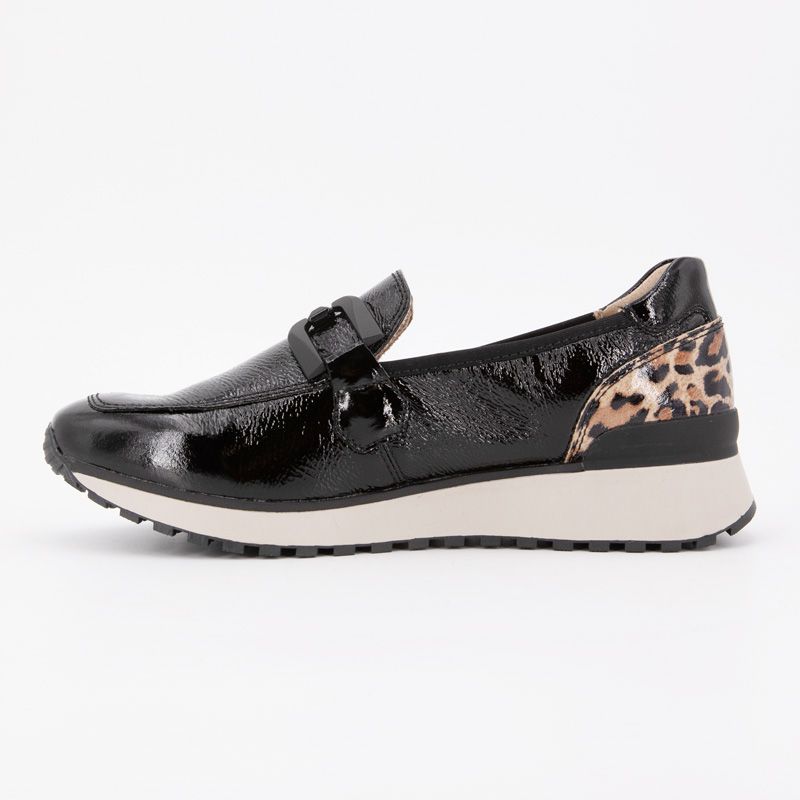 Mocassin black naplak 92470043 t36/41 Femme CAPRICE