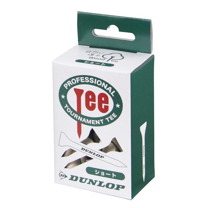 DUNLOP Golf Tee DUNLOP Wood Tee Long White GGF-05508