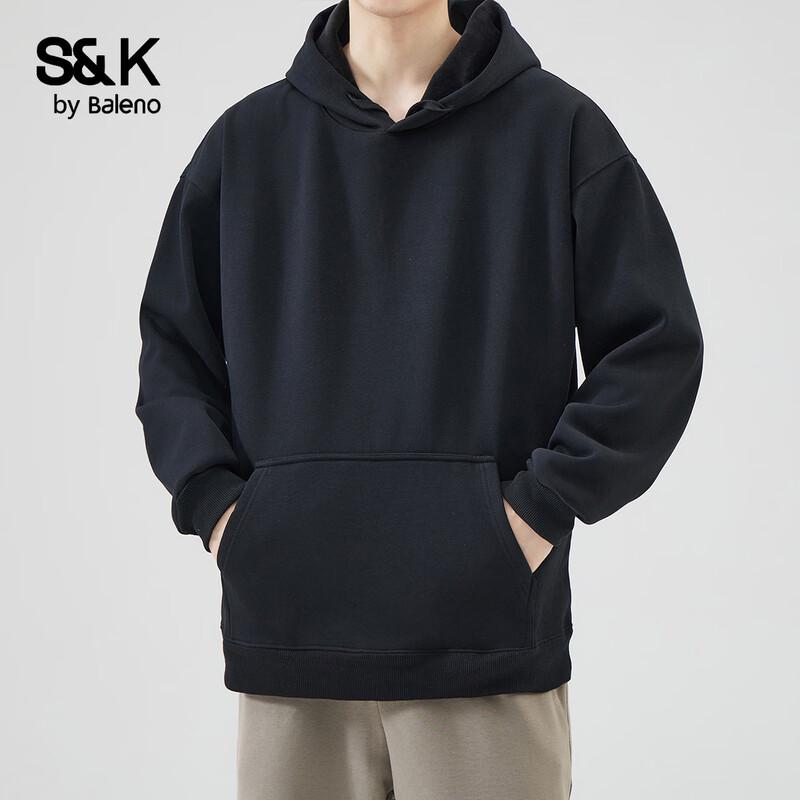 Baleno S&K Men's American Style Hooded Sweatshirt