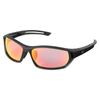 Used DAIWA Polarized Sunglasses Fishing Men's Triacetate DN-8056 Sports Type Full Rim UV Protection Sports Outdoor Gray Red Mirror Scratch Resistant