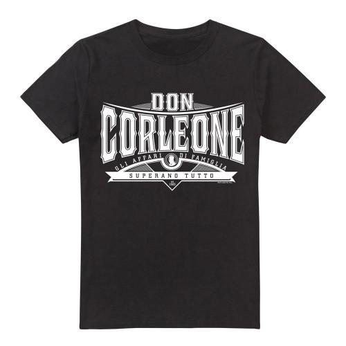 The Godfather Mens Don Vito Corleone Text T-Shirt