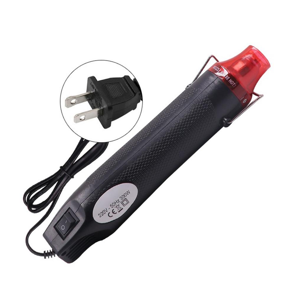 300W Electric Heat Gun Auto Car Vinyl Film Wrapping DIY Using Heat Gun Electric Power tool For Car and Windows Film