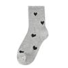 ALLTOOALL Woman Socks Spring Autumn Warm Middle Tube Breathable Casual Sock Cute Heart Female Fashion Funny Gift Socks