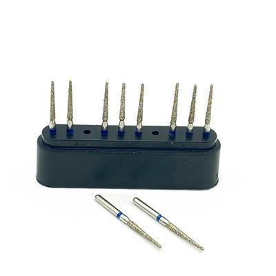 TR-11 Dental High Speed Burs Dental Diamond Burs Drill for High Speed Handpiece Dentist Polish Tool 10pcs/set