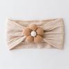 Adorable Flower Baby Headband - Summer Protection, Unisex, Thin Elastic