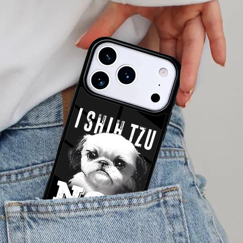 I-Shih-Tzu-Not Phone Case for iPhone 16e 15 14 13 12 17 Pro Max Plus Air 17pro Cover Coque