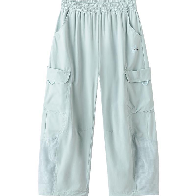 Balabala Girls 2026 Summer Lightweight Casual Pants 165