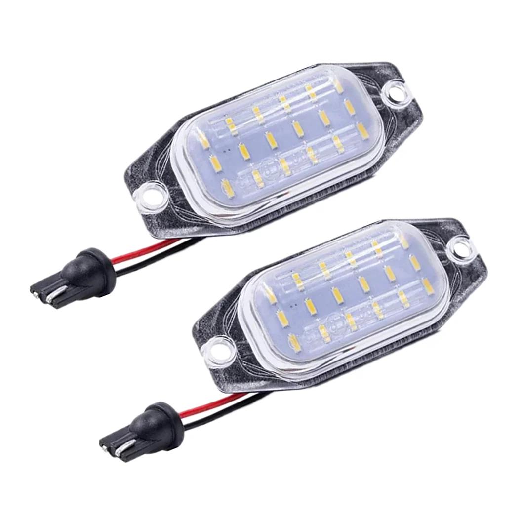 

Белый светодиодный фонарь номерного знака без ошибок для Toyota Land Cruiser Prado 2010 2011 2012 2013 2014 2015 2016