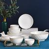 Tang Hui Water Cube 22-Piece Bone China Dinnerware Set