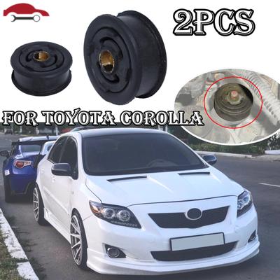 2pcs Gear Shift Lever Linkage Shifter Bushings Repair Kit For Toyota Corolla 2009 2010 Accent Cerato Rubber Replacement Part